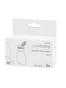 Szilikon anyatejes cumisüveg New Baby barna