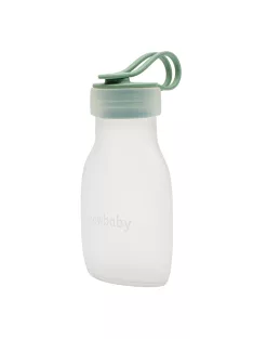 Szilikon anyatejes cumisüveg New Baby kék