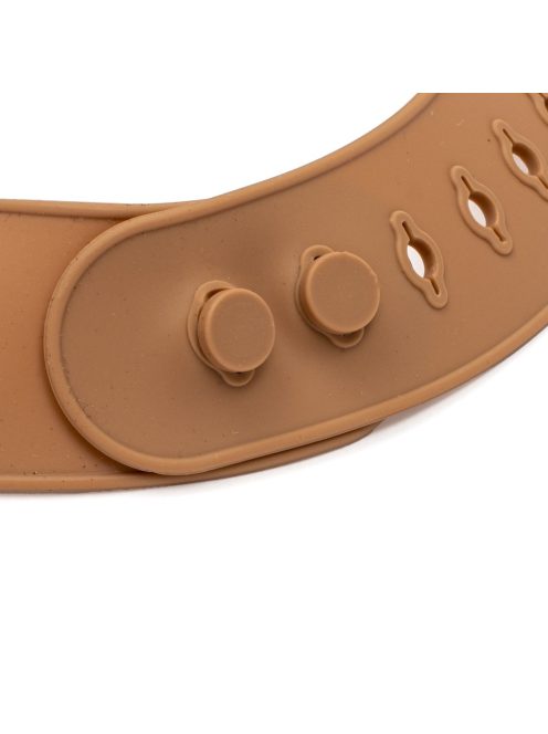 Szilikon előke New Baby barna