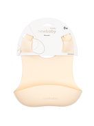 Szilikon előke New Baby bézs