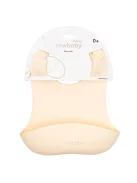 Szilikon előke New Baby bézs
