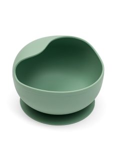 Baba szilikon tál tapadókoronggal New Baby zöld