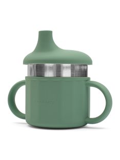 Baba szilikon pohár 2in1 New Baby zöld