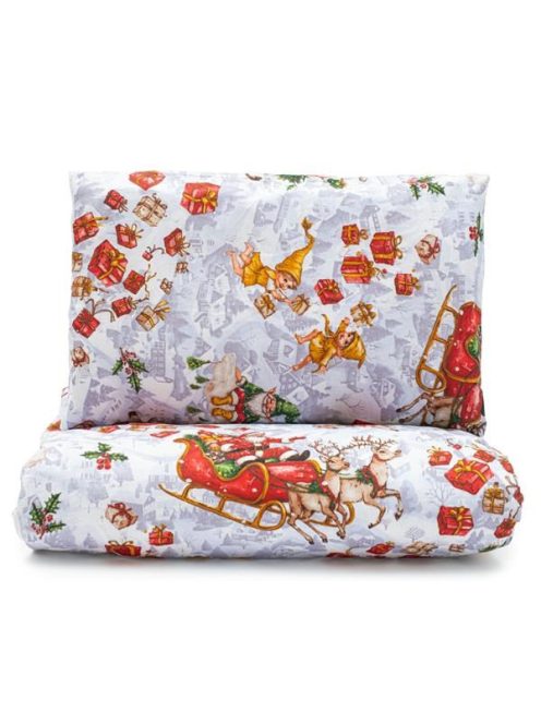 2-részes ágyneműhuzat New Baby Christmas 90/120 cm