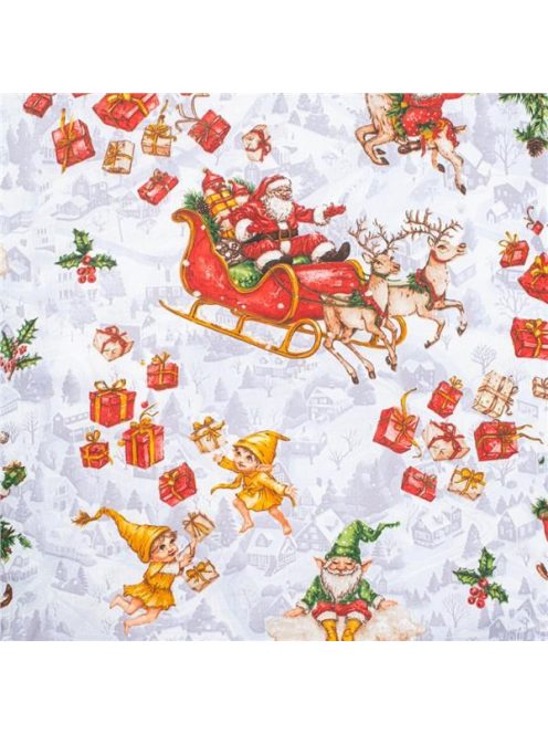 2-részes ágyneműhuzat New Baby Christmas 90/120 cm