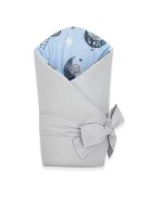 Kétoldalas gyerek pólya New Baby Teddy bear in space 80x80 cm