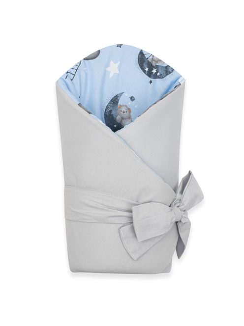 Kétoldalas gyerek pólya New Baby Teddy bear in space 80x80 cm