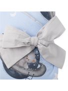 Kétoldalas gyerek pólya New Baby Teddy bear in space 80x80 cm