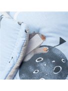 Kétoldalas gyerek pólya New Baby Teddy bear in space 80x80 cm