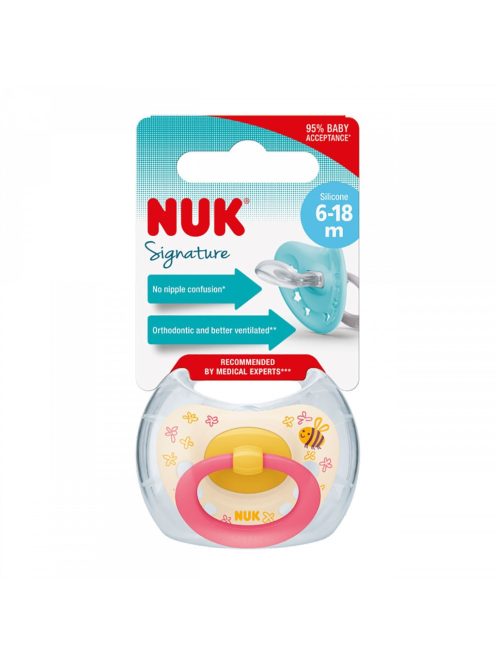 Baba cumi  NUK Signature 6-18 h pink