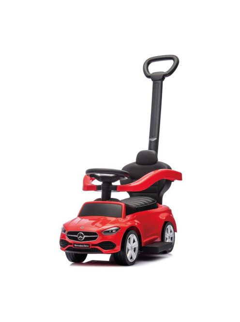 Bébitaxi tolókarral MERCEDES C-Class Deluxe Milly Mally Red