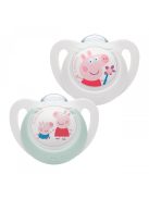 Baba cumi  NUK Star Peppa Pig 0-6m  2 db