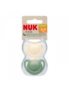 NUK For Nature latex cumi 0–6 h 2 db box zöld