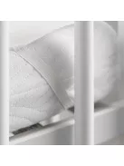 Frottír vízálló lepedő New Baby 40x90 fehér