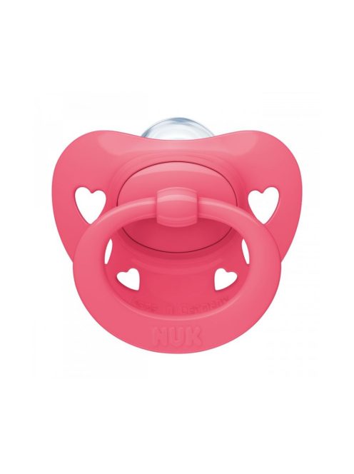 Baba cumi  NUK Signature 6-18 h rózsaszín heart