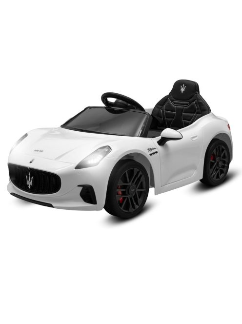 Elektromos játékautó Maserati GranTurismo Baby Mix fehér