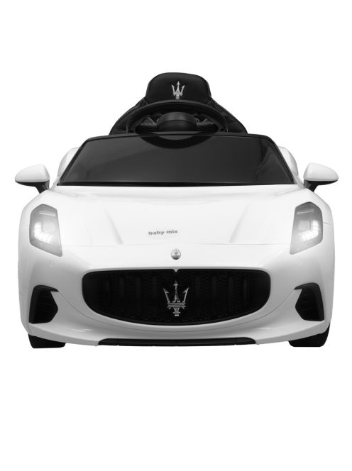 Elektromos játékautó Maserati GranTurismo Baby Mix fehér