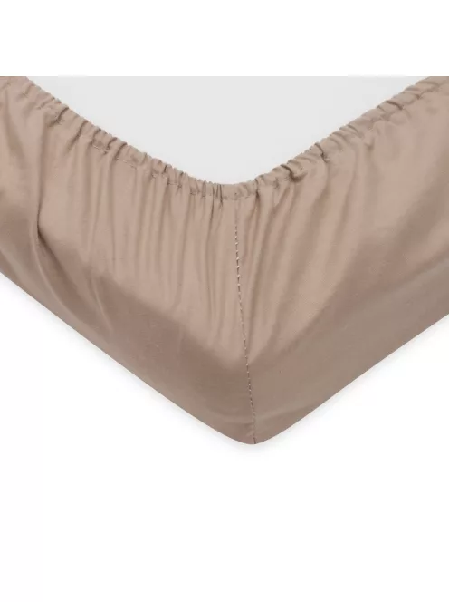 Pamut kiságyba való lepedő pamut New Baby 120x60 cm cappuccino