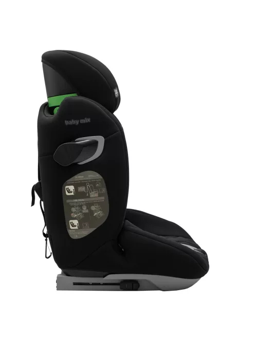 Autósülés BABY MIX HERO PRO ULTRA ISOFIX I-SIZE black