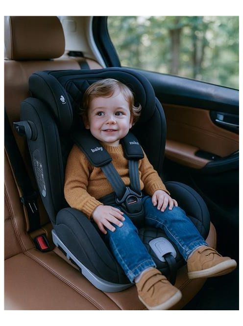 Autósülés BABY MIX HERO PRO ULTRA ISOFIX I-SIZE black