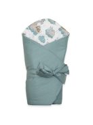 Kétoldalas gyerek pólya New Baby Sárkány 80x80 cm