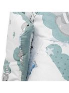 Kétoldalas gyerek pólya New Baby Sárkány 80x80 cm