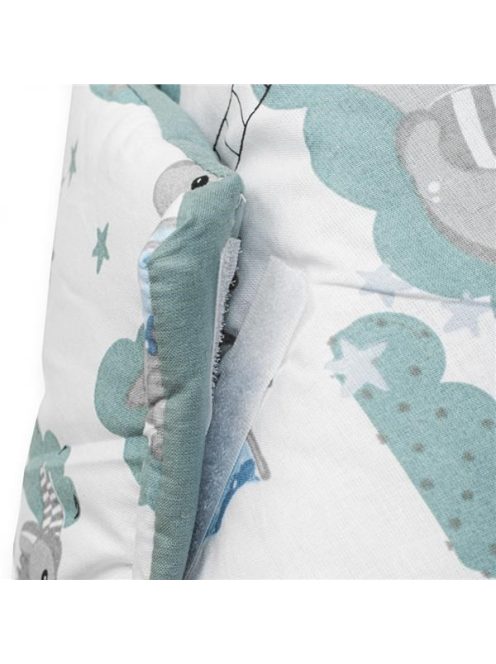 Kétoldalas gyerek pólya New Baby Sárkány 80x80 cm