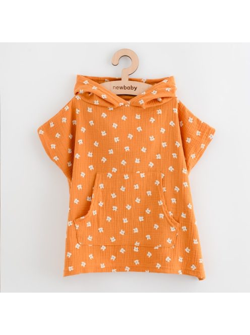 Gyermek muszlin poncsó New Baby Feeling animal 35 cm