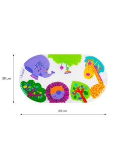 Csúszásgátló fürdőkád alátét Akuku 69x39 cm