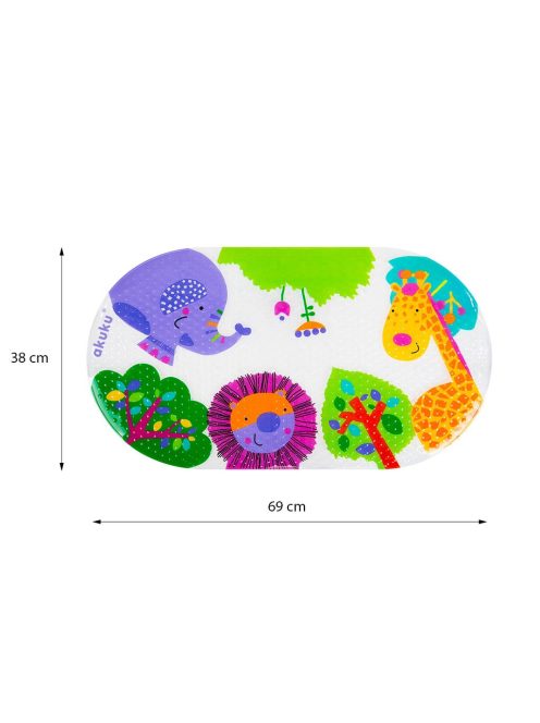 Csúszásgátló fürdőkád alátét Akuku 69x39 cm