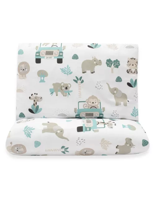 2-részes ágyneműhuzat New Baby Safari II 90/120 cm mint