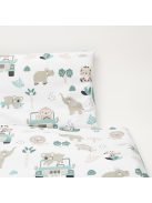 2-részes ágyneműhuzat New Baby Safari II 90/120 cm mint