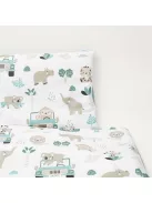 2-részes ágyneműhuzat New Baby Safari II 90/120 cm mint