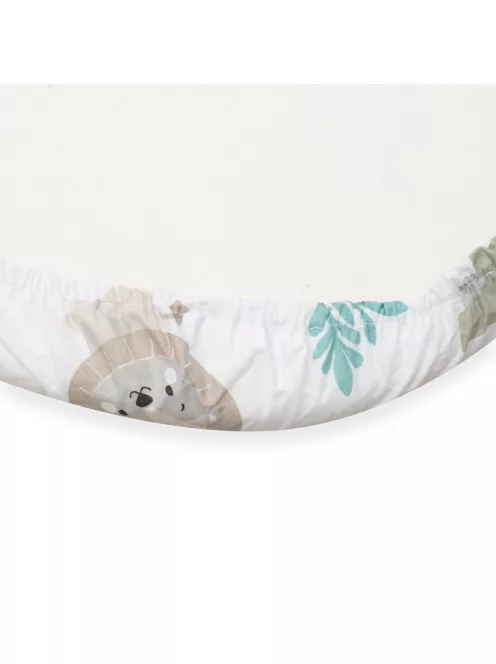 Pamut babakocsihoz való lepedő pamut New Baby Safari II 35x75 cm