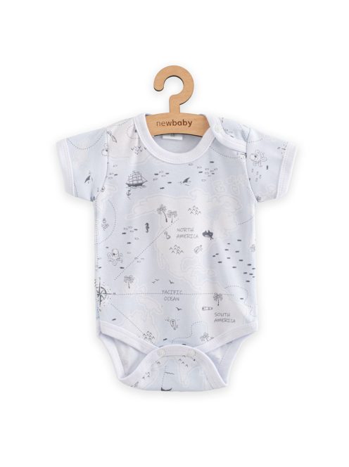 Baba rövid ujjú body New Baby For Babies ocean