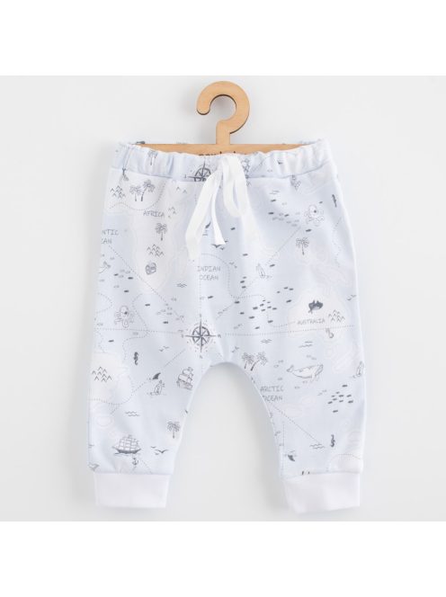 Pamut gyermek Jogger nadrág a New Baby For Babies ocean