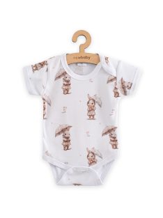 Baba rövid ujjú body New Baby For Babies bunny