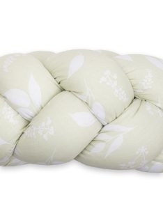 Védő fonott rácsvédő kiságyba New Baby Levelek