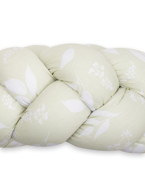 Védő fonott rácsvédő kiságyba New Baby Levelek