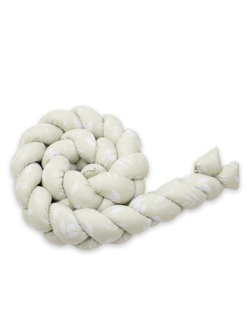 Védő fonott rácsvédő kiságyba New Baby Levelek