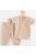 Baba muszlin szett póló és nadrág New Baby beige