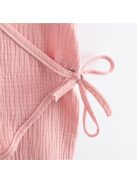 Baba muszlin kezeslábas New Baby pink