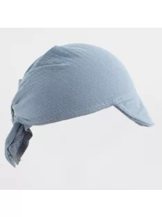 Nyári muszlin baba fejkendő napellenzővel New Baby blue