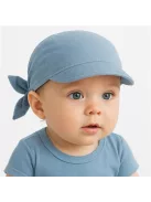 Nyári muszlin baba fejkendő napellenzővel New Baby blue
