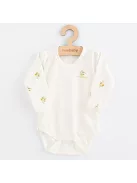 Baba Biopamut hosszú ujjú body New Baby Olives