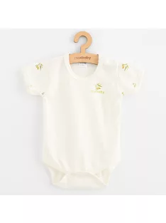 Baba Biopamut rövid ujjú body New Baby Olives