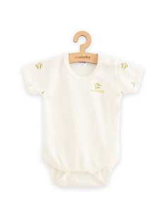 Baba Biopamut rövid ujjú body New Baby Olives