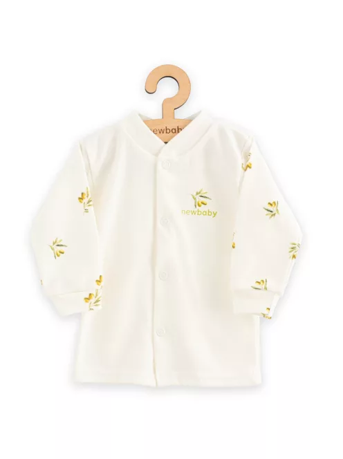 Baba Biopamut kabátka New Baby Olives