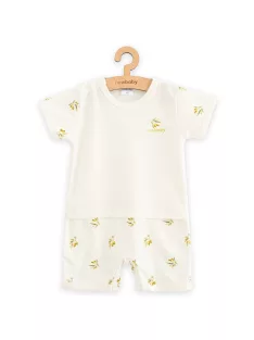Baba Biopamut nyári overál New Baby Olives