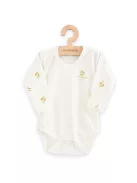 Baba Biopamut hosszú ujjú body New Baby Olives